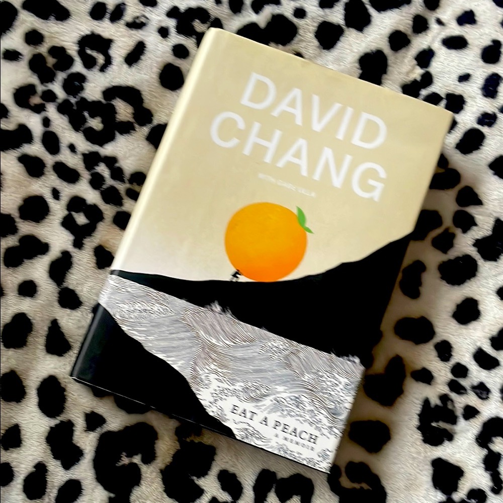 David Chang 'Eat a Peach' Hard Cover Book